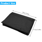 TNSLAND Fahrzeugmappe Dokumentenmappe A5, 24 x 17,5 cm Mappe A5 mit Mehreren Fächern, Bordmappe Auto Handschuhfach Organizer Auto, Tragbarer Manuelle Tasche für Karte Registrierung Autozubehör