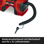 Einhell Akku-Kompressor PRESSITO 18/21 Power X-Change (18 V, max. 10.5 bar, 21 l/min Ansaugleistung, Motordrehzahl 18000 min^-1, ölfrei, ohne Akku)