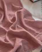 Surwin Moskitonetz Betthimmel Madchen Jungen Kinder Babybett, Rund Baldachin Mückennetz Einzelbett kinderzimmer Schlafzimmer Spiel für Reise Indoor Outdoor Dekoration - Dunkelpink