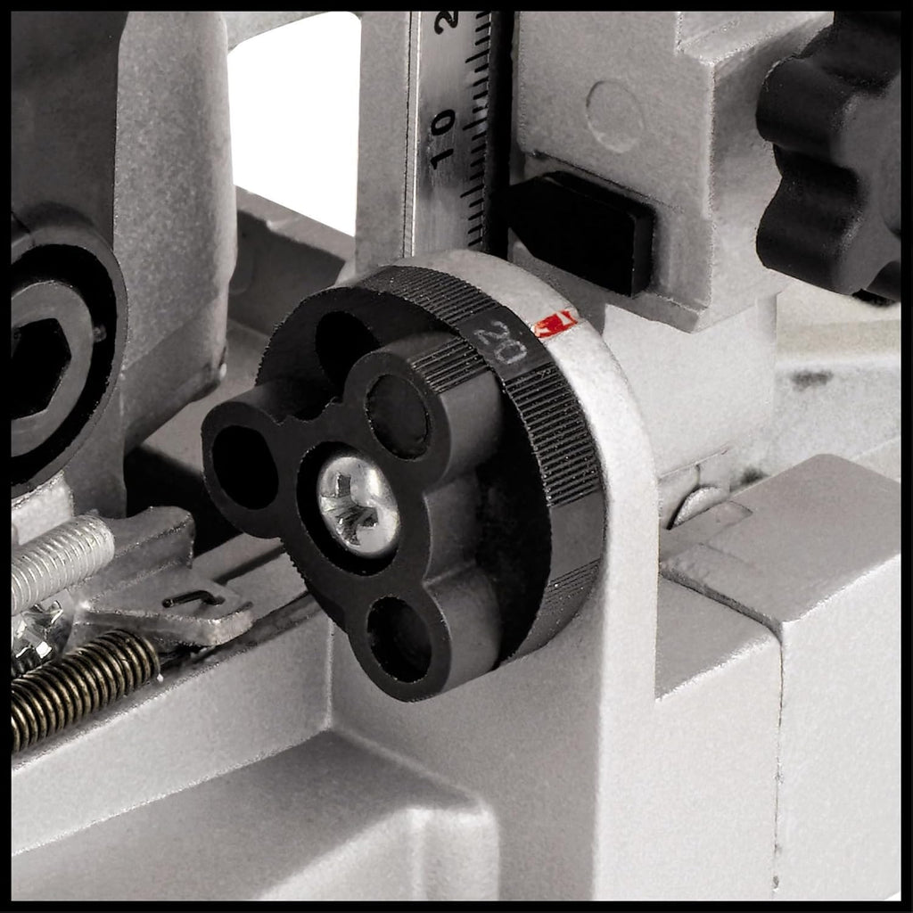 Einhell Flachdübelfräse TC-BJ 900 (860 W, 14 mm, Winkel- und Höheneinstellung, Staubfangsack)