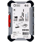 Bosch 35x PRO Impact Mixed Set, Amazon Exclusiv, 35-tlg. (für Beton, Weiche Fliesen, 108 x 168 mm, Professional Zubehör Bohrmaschine)