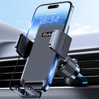 Blukar Handyhalterung Auto, Handyhalter für Autos Lüftung mit Upgraded Stabilere Version & EIN-Knopf-Release, 360° Drehbar KFZ Autohalterung für iPhone, Galaxy und Andere Android Smartphone