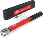 FAMEX 10878 Drehmomentschlüssel 1/4 Zoll (6,3mm)-Antrieb 5-30 Nm - für Messung in beiden Drehrichtungen - Fahrrad E-Bike Auto Feinmechanik, geprüft, klein