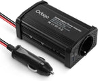 Odoga Wechselrichter 12V auf 230V – 300 W Spannungswandler, Stromwandler mit 3A USB-C und USB-A Anschluss, Inverter 12V 220V, Auto Steckdose, Laden Sie Ihr Laptop, iPad, iPhone, Tablet Und Mehr