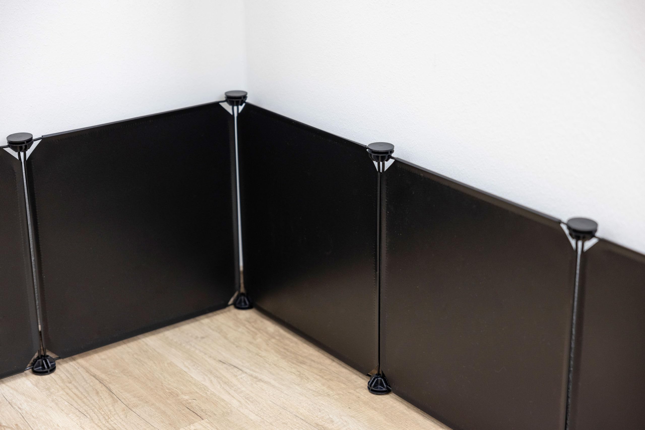 Kerbl Pet Erweiterung 6X Kunststoffwand-Elemente für Indoor-Freigehege Hopsi, 35x35 cm je Element