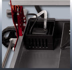 Einhell 4301220 radial-Fliesenschneidmaschine TE-TC 920 Ul (Lange Schnittlängen, Laser als Optische Schnitthilfe, schwenkbares Sägeblatt, höhenverstellbar), 900 W, 240 V