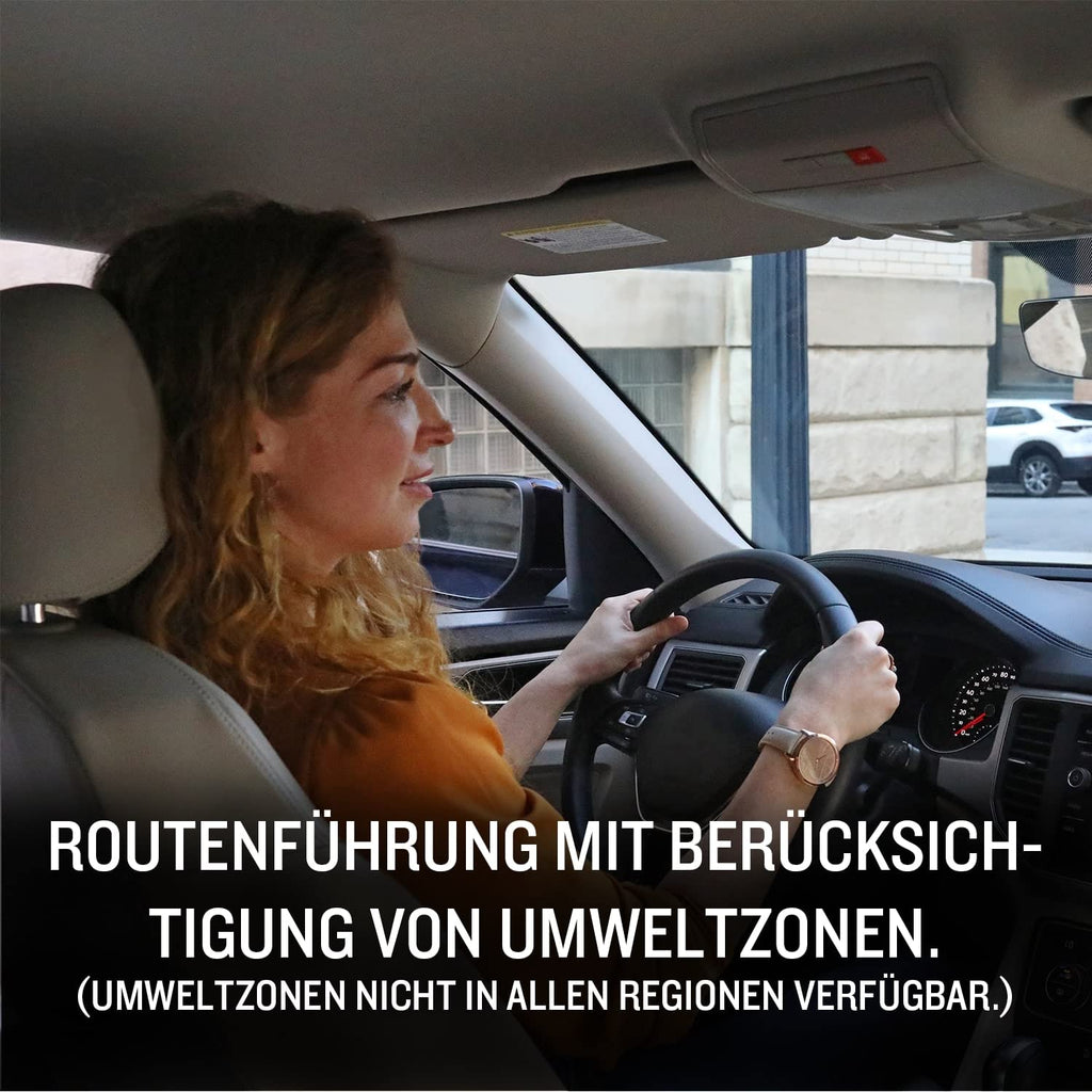 Garmin DriveSmart 76 MT-D – Navigationsgerät mit großem 7 Zoll (17,8 cm) HD-Display, 3D-Europakarten mit Umweltzonen, Verkehrsinfos in Echtzeit via Digital Traffic, Sprach- und Fahrerassistenz