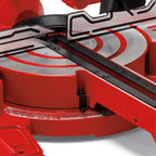 Einhell Zug-Kapp-Gehrungssäge TC-SM 216 (1600 W, max. 65 mm x 305 mm Schnitttiefe/-breite, Ø 216 mm Sägeblatt, Zugfunktion, Drehtisch mit Schnellverstellung, Laser)
