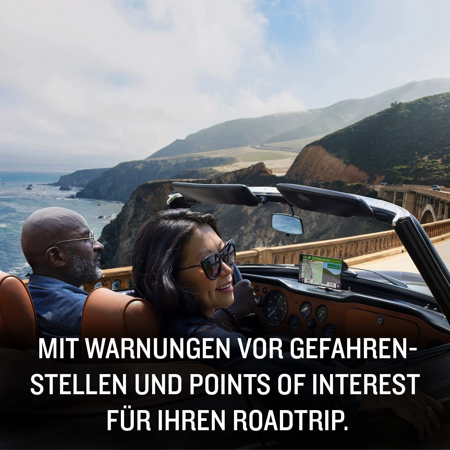 Garmin DriveSmart 76 MT-D – Navigationsgerät mit großem 7 Zoll (17,8 cm) HD-Display, 3D-Europakarten mit Umweltzonen, Verkehrsinfos in Echtzeit via Digital Traffic, Sprach- und Fahrerassistenz