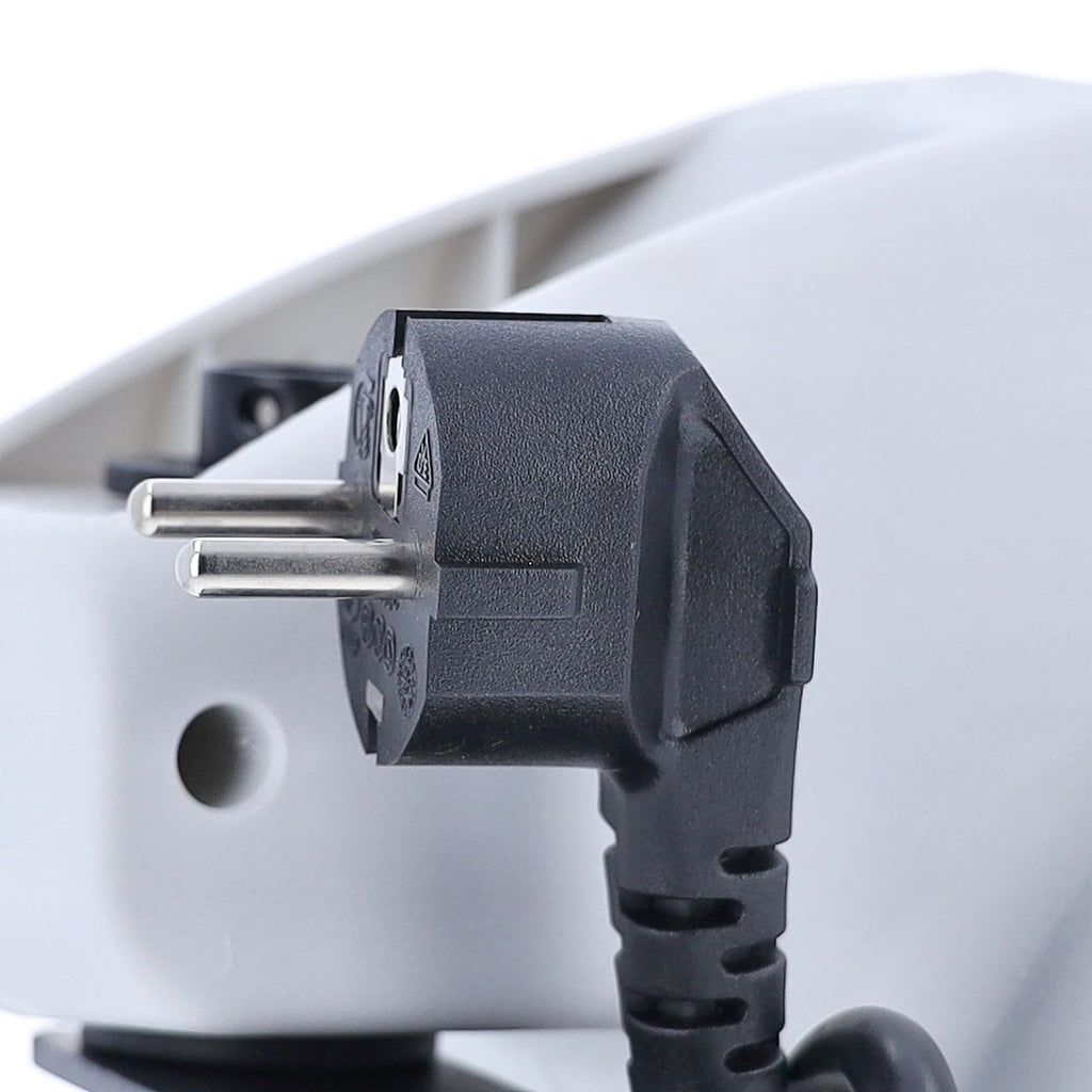 as - Schwabe Automatischer Kabelaufroller 20 m H05VV-F 3G1,5, mit Easy to Go Funktion, 180° schwenkbar, Schutzkontaktstecker und 2 m Zuleitung mit Schutzkontaktkupplung, 230V/16A, IP20, 12645