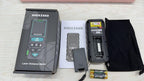Laser-Entferungsmesser 100M,RockSeed Digitaler Lasermessgerät mit 2 Blasenebenen,Tragbarer Lasermessgerät M/In/Ft Einheit Hintergrundbeleuchtetes LCD zur Messung Entfernung/Fläche/Volumen/Pythagorean