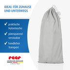 Reer ByMySide, Rausfallschutz fürs Babybett, 150x50 cm Länge, für Betten von 180 - 210 cm, grau