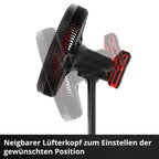 Einhell Akku-Ventilator GE-CF 18/320 P Li-Solo Power X-Change (18 V, Stand-Ventilator, 4 Geschwindigkeitsstufen, autom. Schwenkfunktion, höhenverstellbar, ohne Akku)