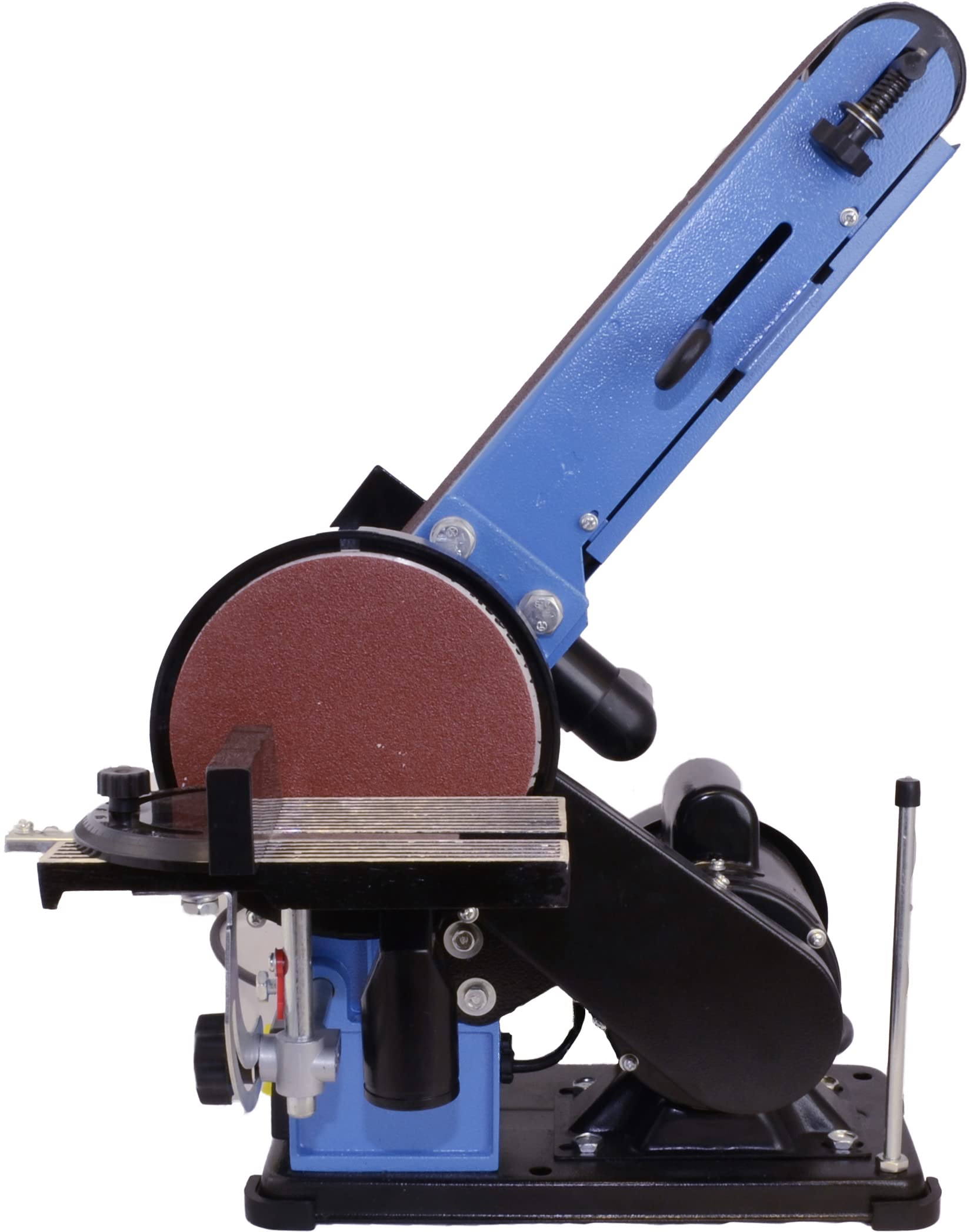 Güde Band- & Tellerschleifer GBTS 400 (350 W Motorleistung, 914 x 100 mm Schleifband-Maß, 282 m/min Bandgeschwindigkeit, 1450 1/min Schleiftellerdrehzahl, 36 mm Ø Staubsaugeranschluss)