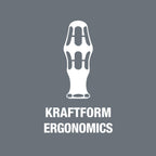 Wera '05051575001 1060 i/1062 i/6 Schraubendrehersatz Kraftform VDE, 6-teilig, Gelb/Rot