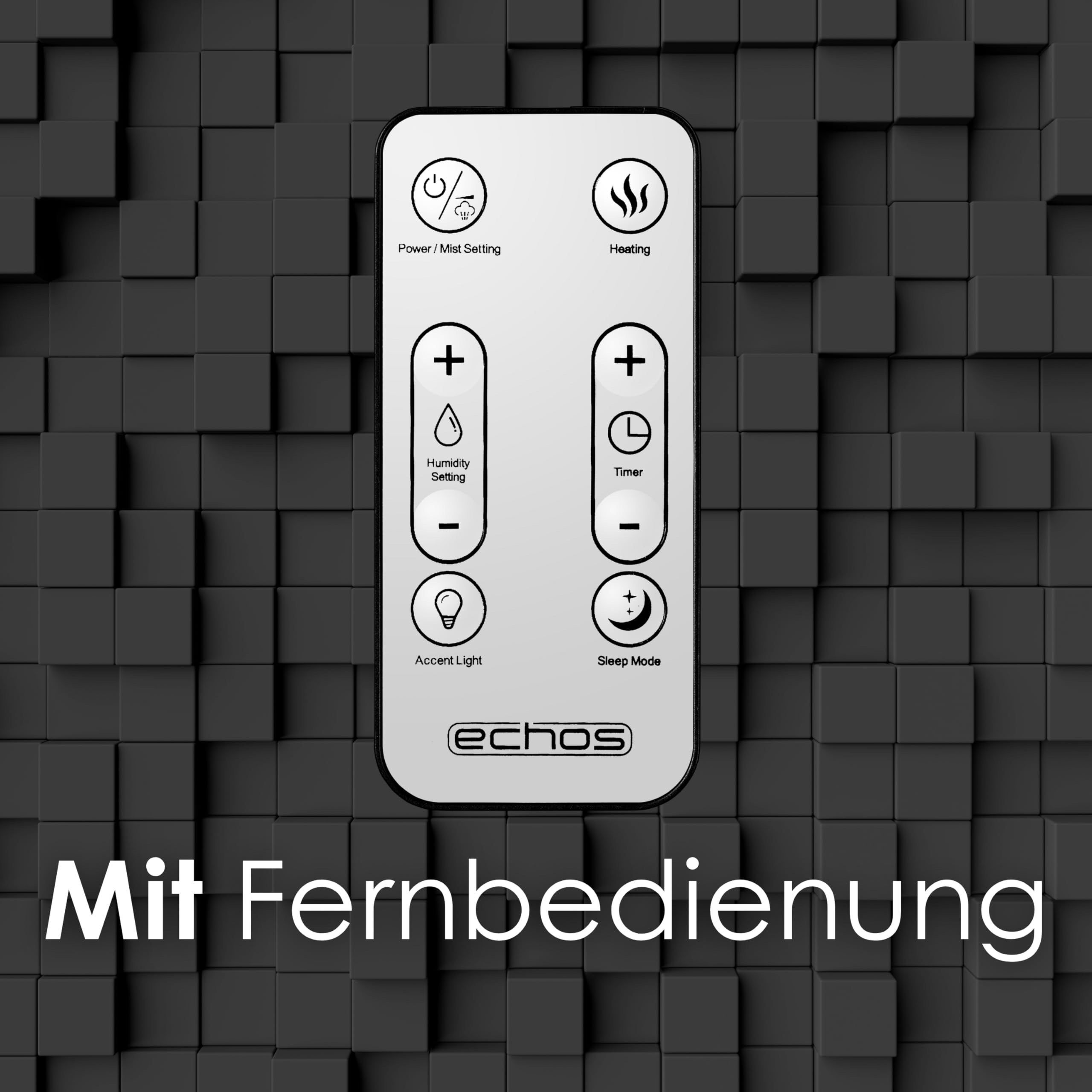 Ultraschall Luftbefeuchter 5 Liter WIFI Smart Life App Fernbedienung Luftreinigungsgerät Luftreiniger Eingebautes Hygrometer LED-Touch-Display 12h Timer Nachtmodus Warm oder Kaltfunktion HEPA Filter