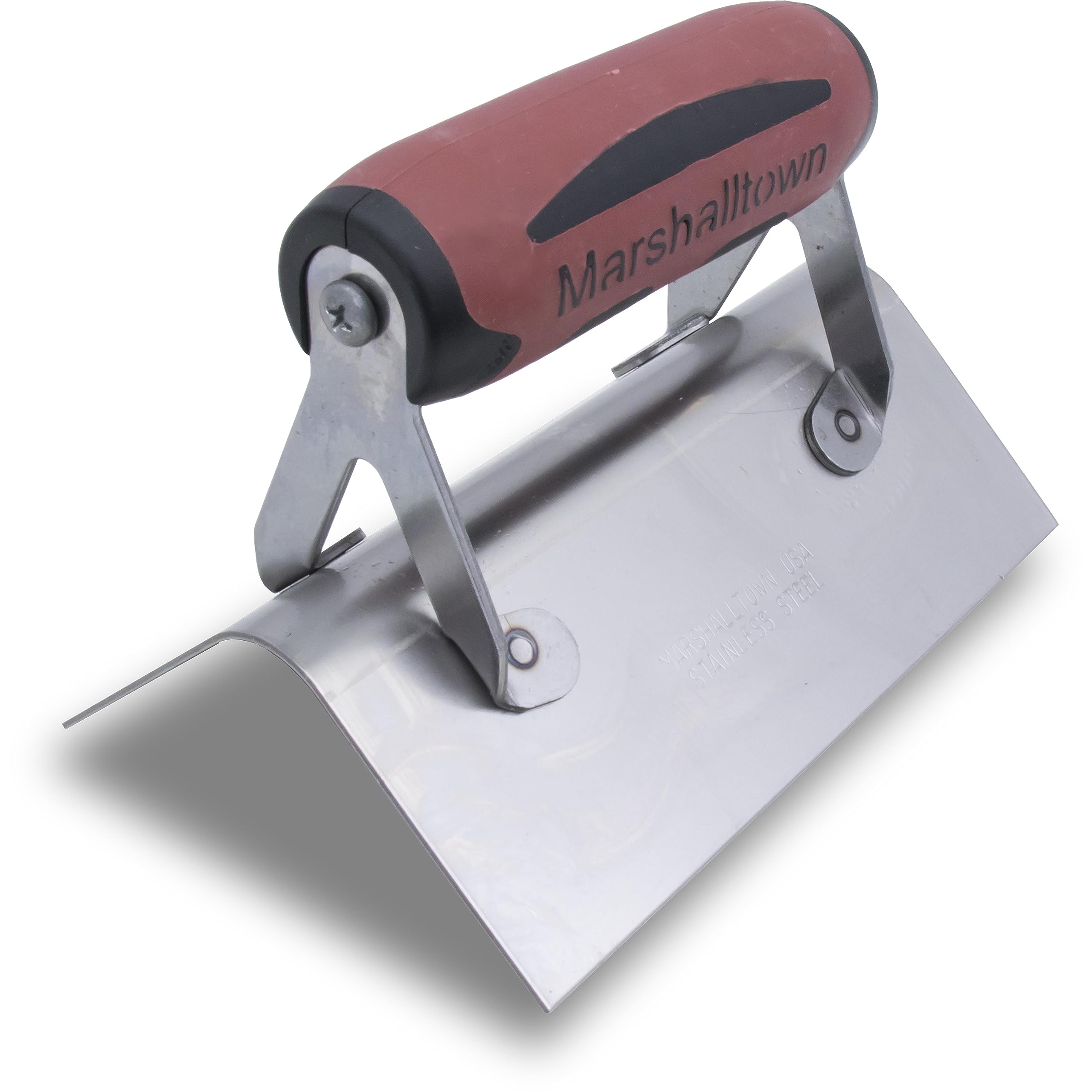 Marshalltown Ausseneck-Kelle mit Durasoft Griff, Eckkelle aus Edelstahl, Kellenmaß: 152x64 mm, Winkel mit Radius, multi, 68SSD