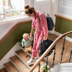 Maxi-Cosi Nomad Plus, Klappbarer Kindersitz, 15 Monate - 4 Jahre, 76 - 105 cm, Tragbarer Reiseautositz, Superkompakt & Leicht, Seitenaufprallschutz, Passt in Jedes Auto, Reisetasche, Authentic Black