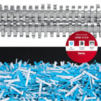 Hama Aktenvernichter Einzug Aktenvernichter professionell Home Office (Kreuzschnitt, Schredder, elektrisch, 12 Blatt Papier, CDs, Kunststoff Schredder, 21 Liter Papierkorb, Sicherheitsstufe 4 DSGVO)