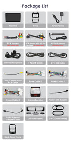 hizpo Android 14 Autoradio für Renault Clio4 2012–2019, 8-Core 4G+32G GPS Navi für Renault Clio Radio mit kabellosem CarPlay Android Auto Bluetooth DAB WiFi 4G Mirror Link Rück-/Frontkamera-Eingang/FM