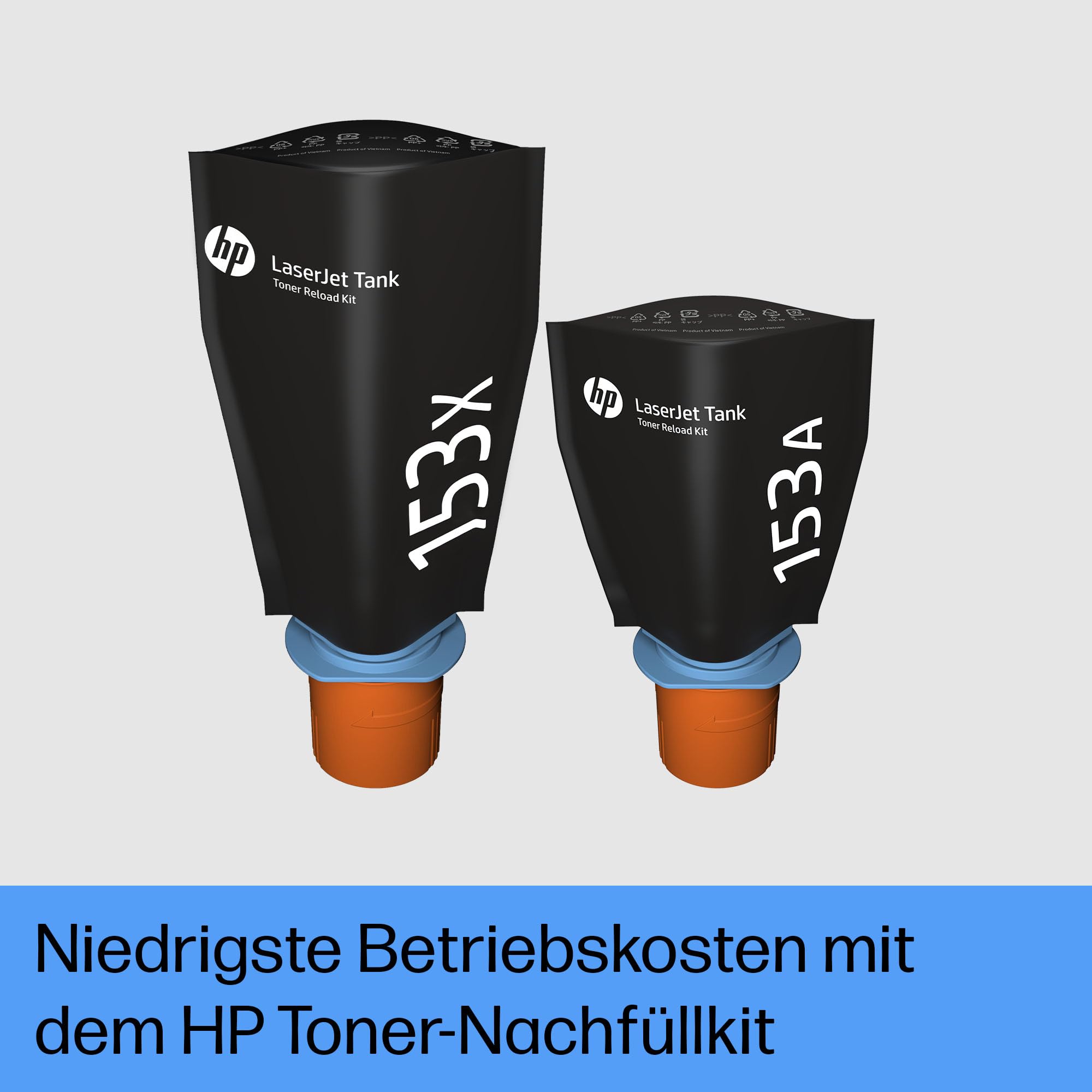 HP LaserJet Tank MFP 1604w Multifunktions-Laserdrucker (Drucker, Scanner, Kopierer) mit Dual-Band-Wi-Fi, BTLE, inklusive Original Toner für bis zu 5000 Seiten, 22 Seiten/Min, 600x600 DPI, weiß