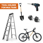 FLEXI RODS Garage Storage Garage Organizer Trimmer Rack Garden Power Tool Hanger for Grass Trimmer, Hedge Trimmer, Garage Wall, Garage Trimmer, Garden Tools, 1 Pack