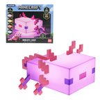 Minecraft Axolotl Lampe - Offiziell lizenziert, Fünf Farbmodi, Minecraft-Lampe für Gaming-Schreibtisch oder Nachttisch, Schlafzimmerdeko, Pink
