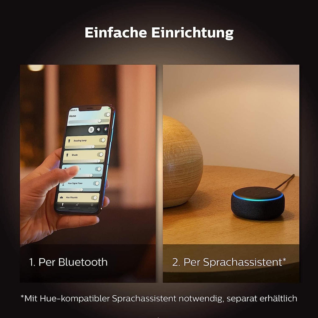 Philips Hue White Ambiance Runner 1er Spot weiß, inkl. 1x5W GU10 LED Lampe, dimmbar, alle Weißschattierungen, steuerbar via App, kompatibel mit Amazon Alexa (Echo, Echo Dot)