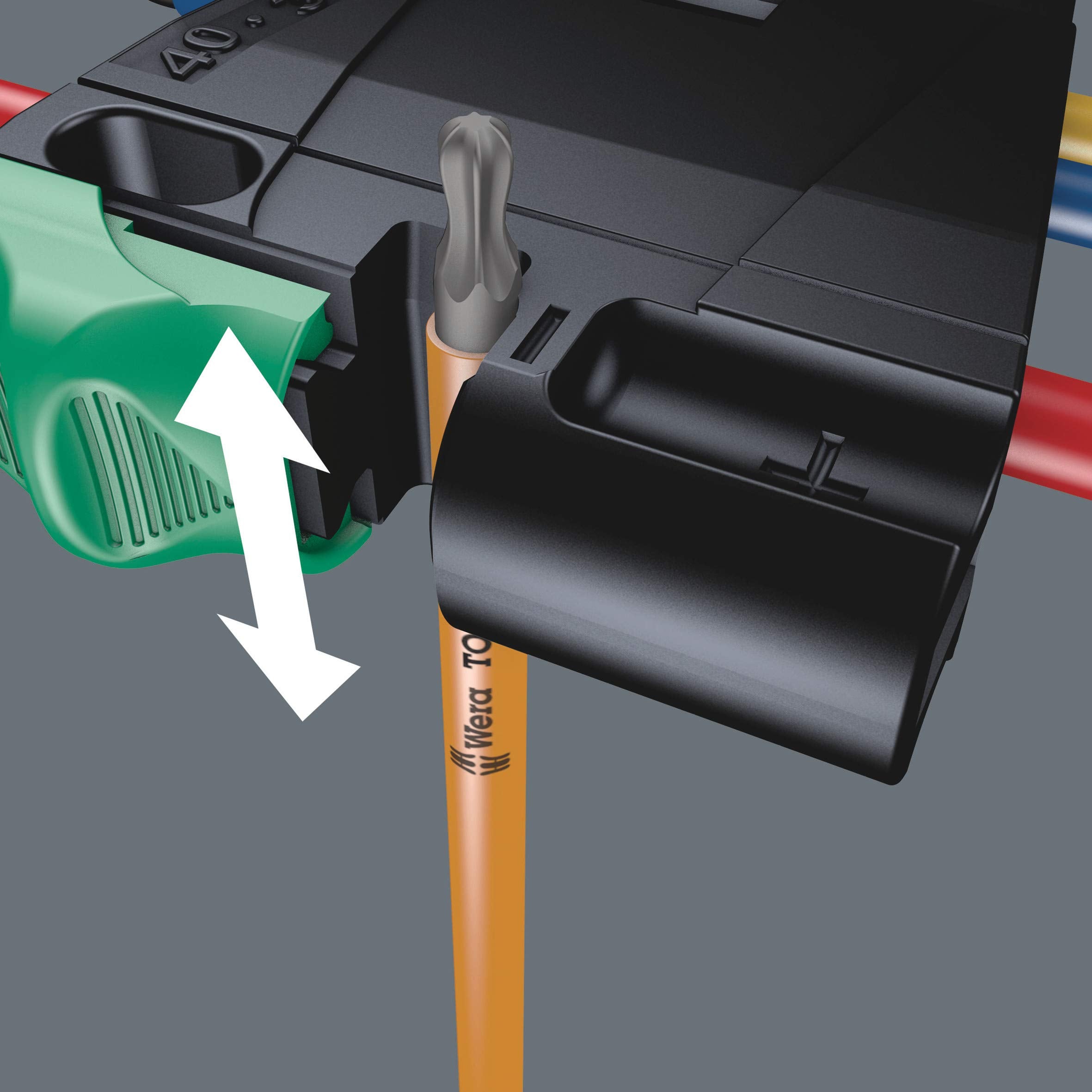 Wera Winkelschlüsselsatz 967 SPKL/9 TORX® BO Multicolour, BlackLaser, 9-teilig, 05073599001