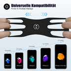 Handyhalterung Fahrrad, Deerfun Universal Handyhalter Motorrad Abnehmbar 360°Verstellbare Fahrrad Handyhalterung für 4,0-7,0 Zoll Smartphone