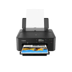Canon PIXMA TS705a reiner Tintenstrahldrucker (ohne Scan- & Kopierfunktion, WLAN, Duplex, 5 separate Tinten, AirPrint, A4, Schwarz)