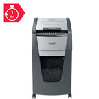 Rexel Optimum AutoFeed+ 300X Automatischer Aktenvernichter, 300 Blatt automatisch, Sicherheitsstufe P4, Partikelschnitt, für Büros und Abteilungen, 60 Liter Abfallbehälter, mit Lenkrollen, 2020300XEU