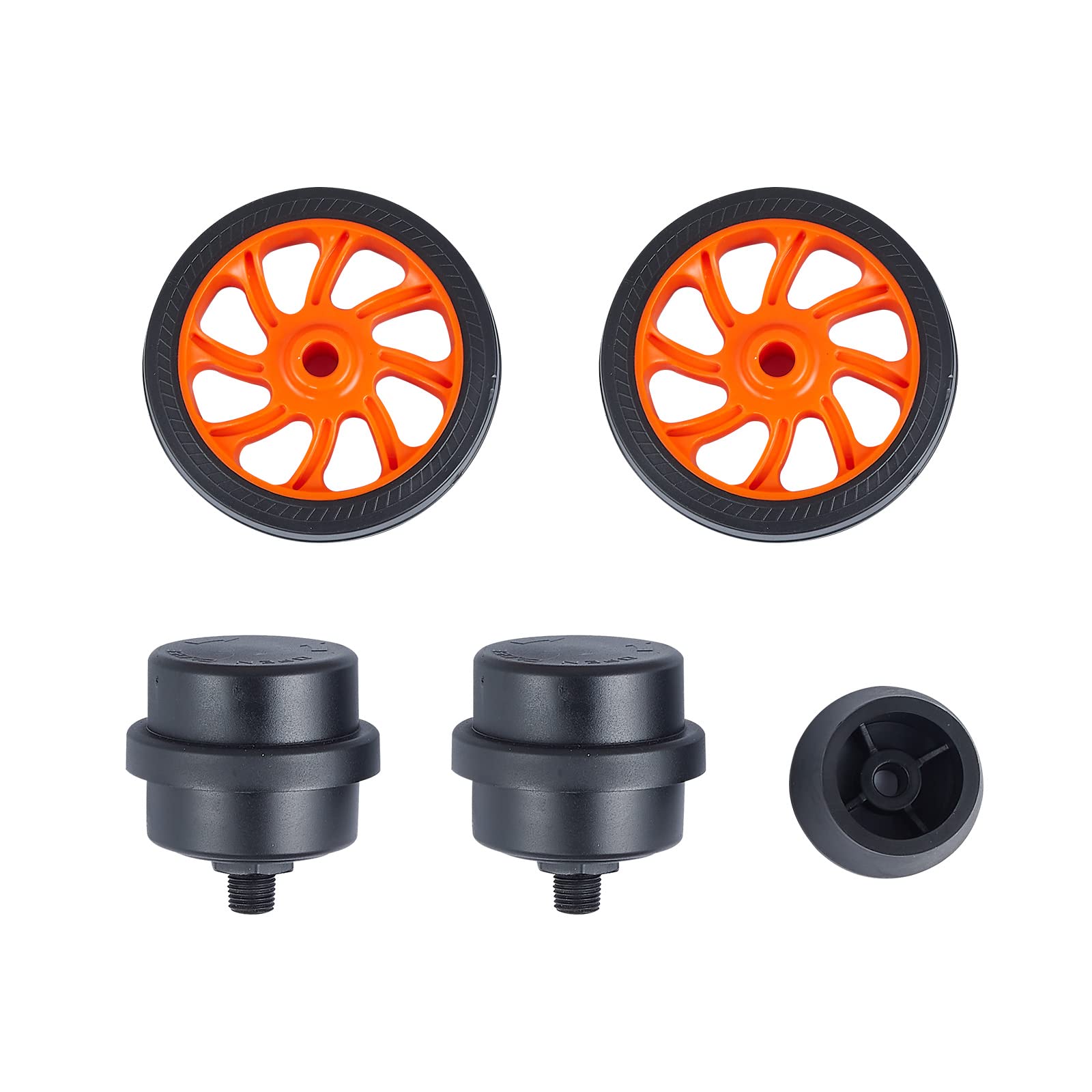 VEVOR Kompressor 18L Silent Druckluftkompressor 2800U/min, 900W (1,2PS) 3,5 MPa, Ölfreier 70dB Flüsterkompressor mit Rädern Druckbehälter 6-8Bar Autoreparaturen Sprühlackierung Holzarbeiten