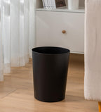 Cetomo 7.2L*6 Mülleimer, Abfalleimer, Papierkorb, Müllbehälter, Plastikmülleimer, Abfallbehälter für Papierabfall, Büro, Schlafzimmer, Kunststoff (PP), Schwarz, 7.2L (21 x 17.3 x 26.5 cm), 6er Set