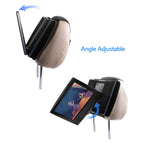 Auto Kopfstütze Halterung für 7-11 Zoll Drehgelenk & Flip Tragbarer DVD Player/Fit für alle Swivel und Flip-Typ tragbare DVD-Player unter 12 Zoll - Schwarz