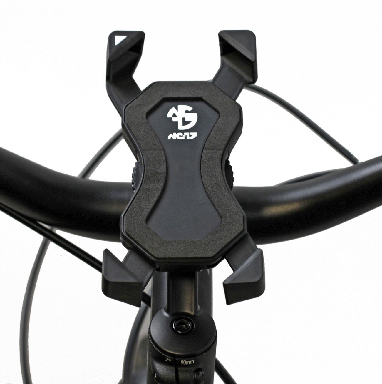 NC-17 Smartphone & Handy Halterung für Fahrrad, Bike, Motorrad | 360 Grad drehbar | für 4.5 - 6.8 Zoll Smartphones | Handyhalter für iPhone, Galaxy | Halter für Navigation und Mobiltelefon