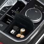 Pinyenr Auto-Schalthebel-Aufbewahrungsbox Für BMW 1 3 4 Serie X3 X4 X5 X6 X7 F40 F44 G20 G21 G01 Mittelkonsole Aufbewahrungsbo Mittelkonsole Armlehnen Box Organizer