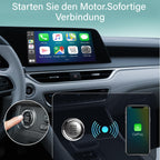Tadcov Mini Carplay Wireless Adapter für iPhone & Apple, Auto Connect, Verwandelt Kabel in Wireless, Plug-and-Play, kompakter USB-Dongle für Autos mit Apple CarPlay (iOS 10+, ab 2015), 1 Pcs
