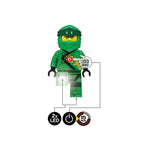 Lego Ninjago Legacy Lloyd Taschenlampe - 127 mm große Figur, LED-Taschenlampe, Batteriebetrieben, Automatische Abschaltung – Batterien im Lieferumfang enthalten