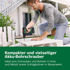 Bosch Akkuschrauber UniversalDrill 18V (2 Akkus, 18 Volt System, im Koffer)