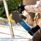 Scheppach Satiniermaschine MRS1300 Schleifmaschine Bürstenschleifer mit Messingdrahtbürste | Softstart | 1300W | 100mm Bürstenbreite mit Ø120mm | variable Drehzahl | Anschluss für Absauganlage