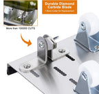 Kalawen Flaschenschneider 5 Verstellbares Rad Glasschneider für Flaschen Set Edelstahl Bottle Cutter DIY-Werkzeug zum Schneiden von runden Flaschen und Flaschenhals