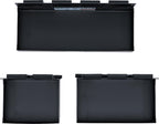 BGS 67150 | Magnet-Ablagen-Satz | 3-tlg. | 150 / 210 / 310 mm | Magnetschalen | Magnetische Ablage | Magnetkorb