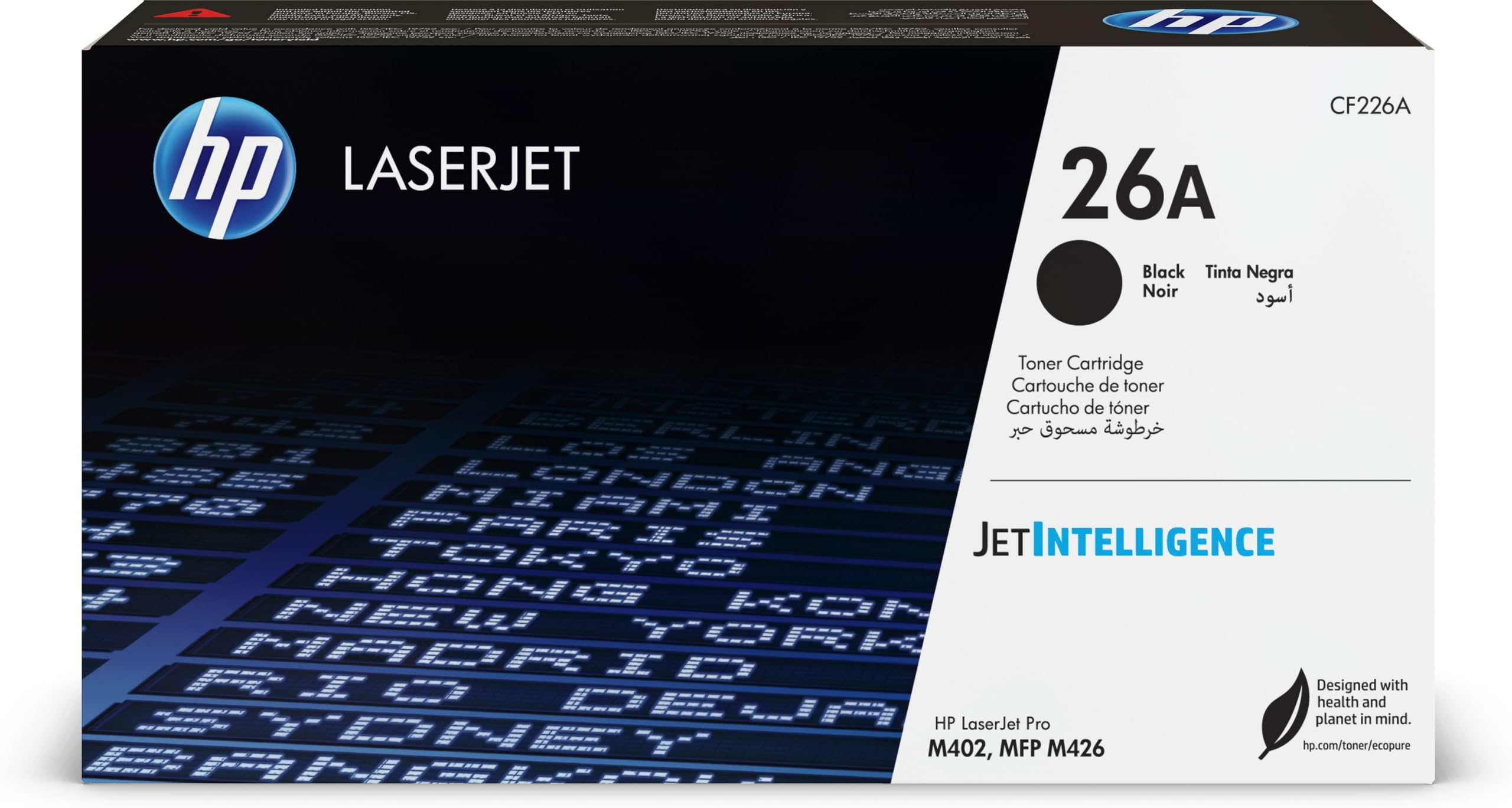 HP 26A (CF226A) Schwarz Original Toner LaserJet Pro M402, LaserJet Pro M426