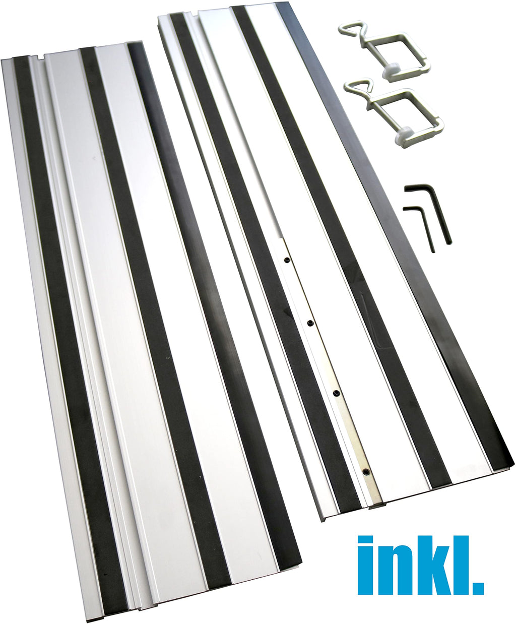 Güde 58232 Tauchkreissäge TS 57-1400 KE Set (1400 W, Sägeblatt-Ø 165 mm, Paralleler Tauchmechanismus, Winkelverstellung von 0° bis 47°)