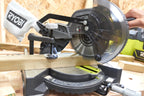 RYOBI 18 V ONE+ Akku-Kapp-/Gehrungssäge EMS190DCL (Sägeblattdurchmesser 190 mm, Leerlaufdrehzahl 4500 min⁻¹, Max. Gehrungswinkel links/rechts 45°/45° ohne Akku und Ladegerät)