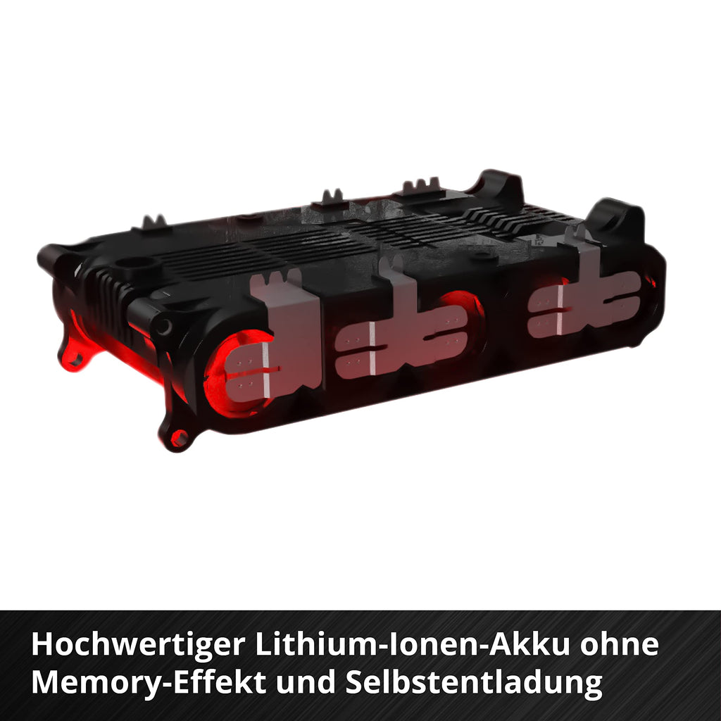 Original Einhell Starter Kit 2,5 Ah Akku und Ladegerät Power X-Change (Li-Ion, 18 V, 50 min Ladezeit, passend für alle Power X-Change Geräte)