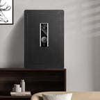 VEVOR Safe Tresor 2,2 Kubikfuß, Möbeltresor mit Feuerfester Geldtasche, Passwort & Schlüssel & Fingerabdruck Herausnehmbares Regal, Innenschrank, Wandtresor für Bargeld, Schmuck, Dokumente, Wertsache