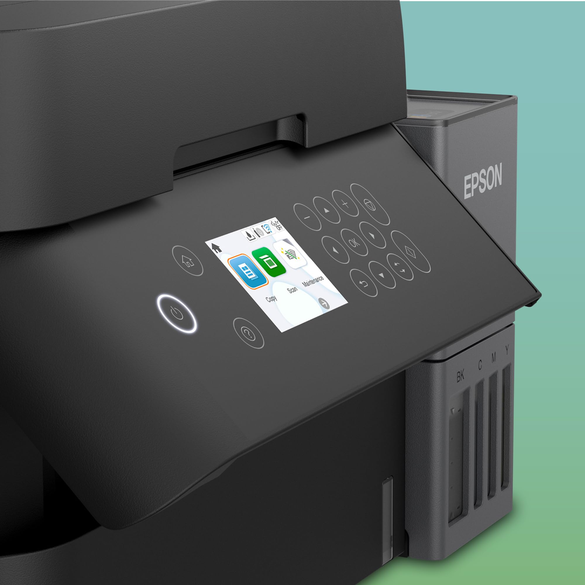 EcoTank ET-3950 A4-Multifunktionsdrucker mit Wi-Fi & AirPrint Tintentank, automatischem Dokumenteneinzug, beidseitigem Druck, Scannen & Kopieren, bis zu 3 Jahre Tinte im Lieferumfang enthalten
