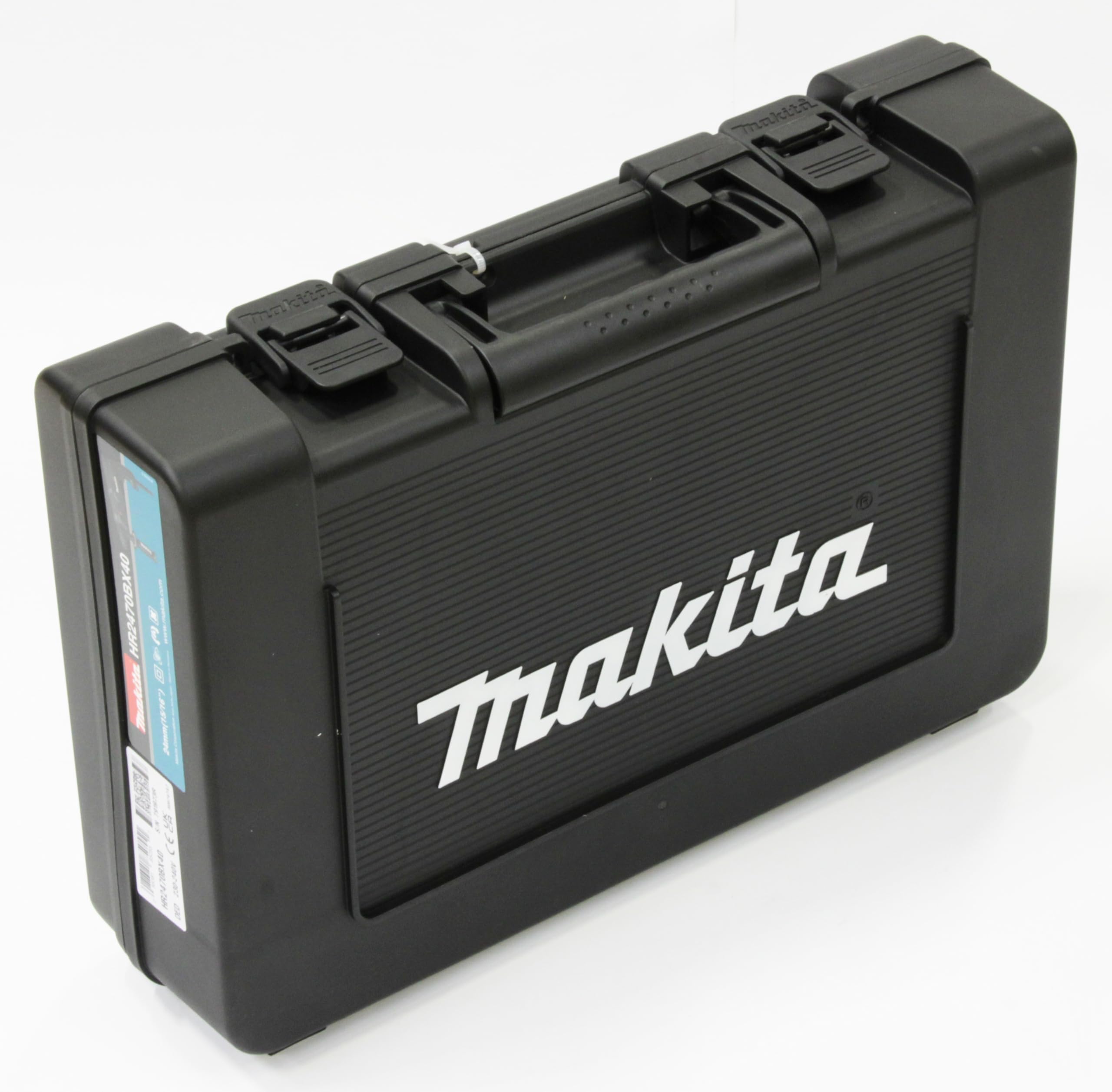 Makita HR2470BX40 Kombihammer inklusiv SDS-PLUS Bohrer-Set im Transportkoffer, 780 W, 230 V, Black Edition, inkl. SDS-PLUS Bohrerset